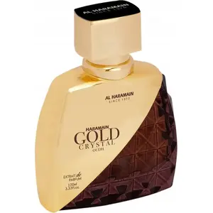 Extrait de Parfum aerosols Al Haramain Gold Crystal Oudh, 100 ml
