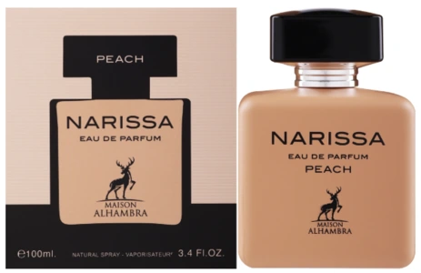 Maison Alhambra Narissa Peach EDP 100 ml  (Narciso Rodriguez Narciso clone)