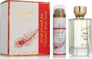 Eau de Parfum Lattafa Mahasin Cristal Red 100 ml ar dezodorantu – Lattafa