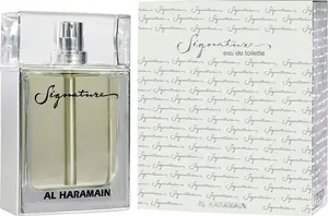 Eau de Toilette Al Haramain Signature Silver 100 ml - men's fragrance