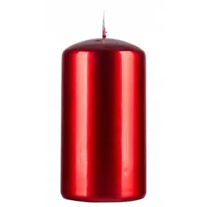Kolonnas svece Donau Home Aurora 60×115 mm, rubīna — dekoratīva svece