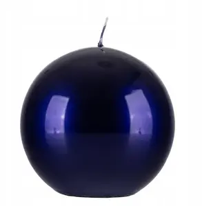 Sveču bumba Donau Home Aurora 100×100 mm, kobalta
