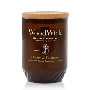 WoodWick Ginger & Tumeric восковая свеча Другое Имбирь Коричневый 1 шт