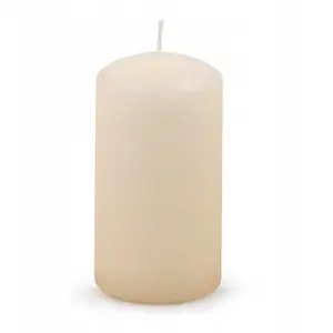 Donau Home pillar candle 60×115 mm cream — decorative household candle