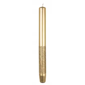 Table Candles Donau Home Onyx 22×250 mm, pack of 4, gold