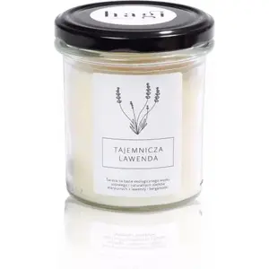 Svece Hagi TAJEMNICZA LAWENDA 230 g — aromātiskā lavandas svece, 230 g