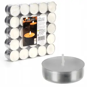 Tealight candles Arti Casa set of 50 unscented tealight podgrzewacz