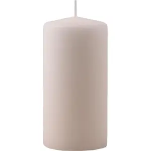 Bloklampa Ø60×120 mm, degšanas laiks 40 stundas, ziloņa kaula krāsa, 1 gab., No name