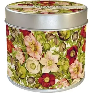 Scented Candle Skona Ting 206 — fragrance: apple; design: roses