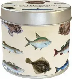 Scented Candle Skona Ting 143 — fish design, lemon fragrance