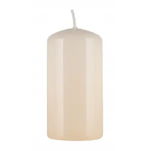 Candle pillar Donau Home Standard Gloss 50×100 mm, cream