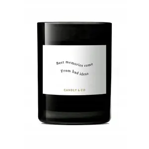 Soy candle in glass Candly&Co Best Memories Come From B. scent No.2 250 g
