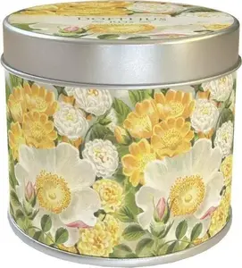 Scented Candle Skona Ting 233 Yellow Roses — rose fragrance, decorative jar