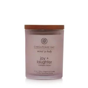 Chesapeake Bay Joy & Laughter vaska svece Cilindrs Lillā 1 pcs
