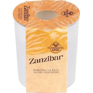 Sojas svece Aquolina Powąchaj mnie Zanzibar — balta aromātiskā svece