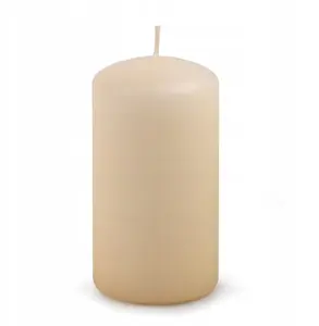 Candlestick pillar candle Donau Home 70×130 mm cream