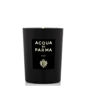 Acqua di Parma Oud восковая свеча Круглый Черный 1 шт