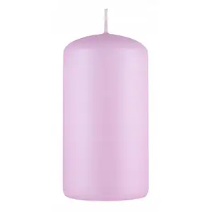 Pillar Candle Donau Home 60×115 mm, matte pearly pink