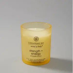 Chesapeake Bay Strength & Energy vaska svece Cilindrs Dzeltens 1 pcs