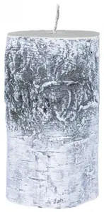 Donau Home pillar candle Brzoza 70×120 mm white