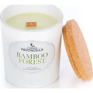 Соевaя свеча Continental Bamboo Forest белая 135 г