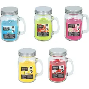 Scented jar candle Arti Casa Rose — Arti Casa, Rose fragrance, jar candle
