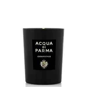 Acqua di Parma Osmanthus восковая свеча Круглый Цветочный, Фруктовый, Мандарин, Нероли, Османтус, Пачули, Пеон, Розовый перец Черный 1 шт