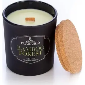 Соевая свеча Continental Bamboo Forest 135 г чёрная — ароматическая свеча