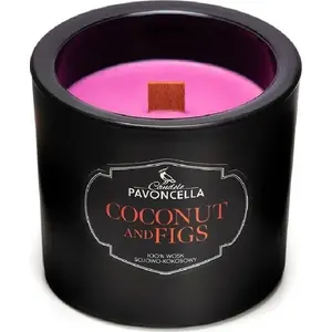 Sojas svece nesti dante Coconut and Figs melna 170 g