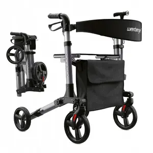 Rollator Sturm & Drang Weinberger aluminium, 3-fold foldable, MPN 2394