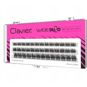 Clavier Wide Du2o кępки для скрутки C объём 36D длина 9-10-11 мм