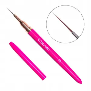 Nail art brush Cosmetics Zone Pędzelek do zdobień 10mm #3 Magenta — 10 mm decorative brush