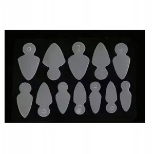 Silicone French Macaron Moulds 12 pcs, Excellent Houseware PRO