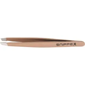 Slīpi pincetes Snippex 10 cm — tērauda precīzs gals, krāsota roktura