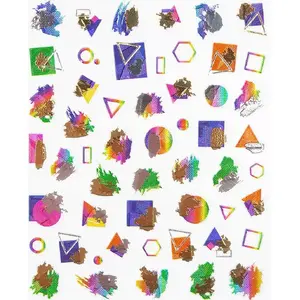 Nail stickers Peggy Sage Painting Flow 2 — decorative nail art decals