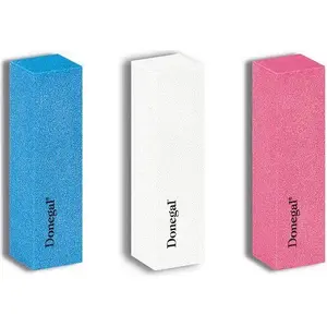 Nail file Donegal 4-sided block 120 grit model 9164 – abrasive manicure tool