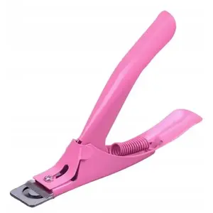 Nail tip cutter Cosmetics Zone EXCELLENT PRO stainless steel guillotine, silver, without rubber