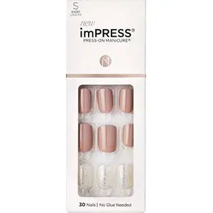 Uzlīmējamie nagi Kiss imPRESS Nails One More Chance — pašlīmējoši, 30 gab.