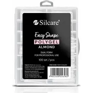 Nagu formas Silcare Dual Clear Migdał 100 gab. - Silcare