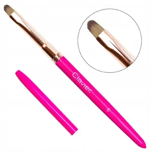 Brush for gel 6 mm #4 Magenta, SEMILAC CLAVIER