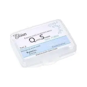 Nail Extension Forms Claresa Elisium Type 2 — 24 pcs