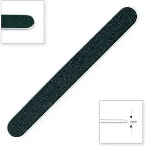 Nail file TOP CHOICE model 74356 — manual emery board for shaping and smoothing nails