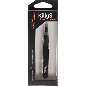 Пинцет KILLYS For Men с косым срезом — для коррекции бровей