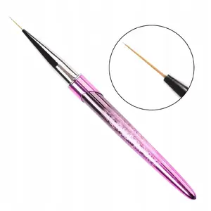 Brush for nail art Cosmetics Zone CLAVIER 13 mm (size #3) — precision detailing tool