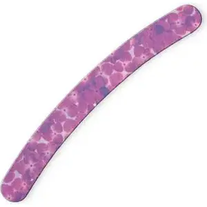 Nail file TOP CHOICE 7453 curved, 1 piece