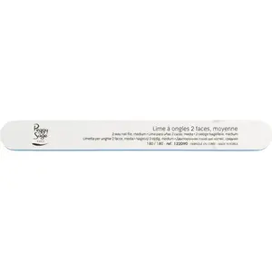 Nail file double-sided 180/180 white – peggy sage (3529311220909)