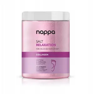 Kāju sāls skrubs Silcare Nappa Lavanda 1250 g — atjaunojošs pilinga līdzeklis raupjai pēdu ādai