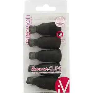 Remover Clips for Nail Polish Removal Inter-Vion – set of 5 clips