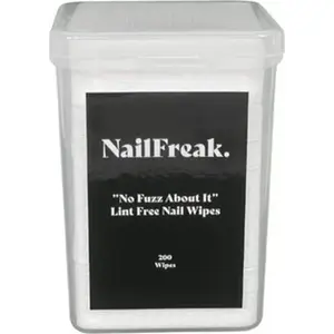 Nailfreak lint-free wipes 200 pcs — Nailfreak NF910, disposable salon wipes