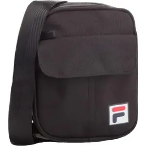 FILA soma pār plecu/rokā Milan Pusher 685046-002 melna — kompakta pilsētas soma